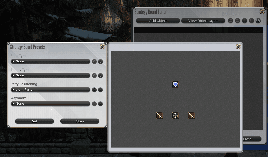 Strategy Board Editor